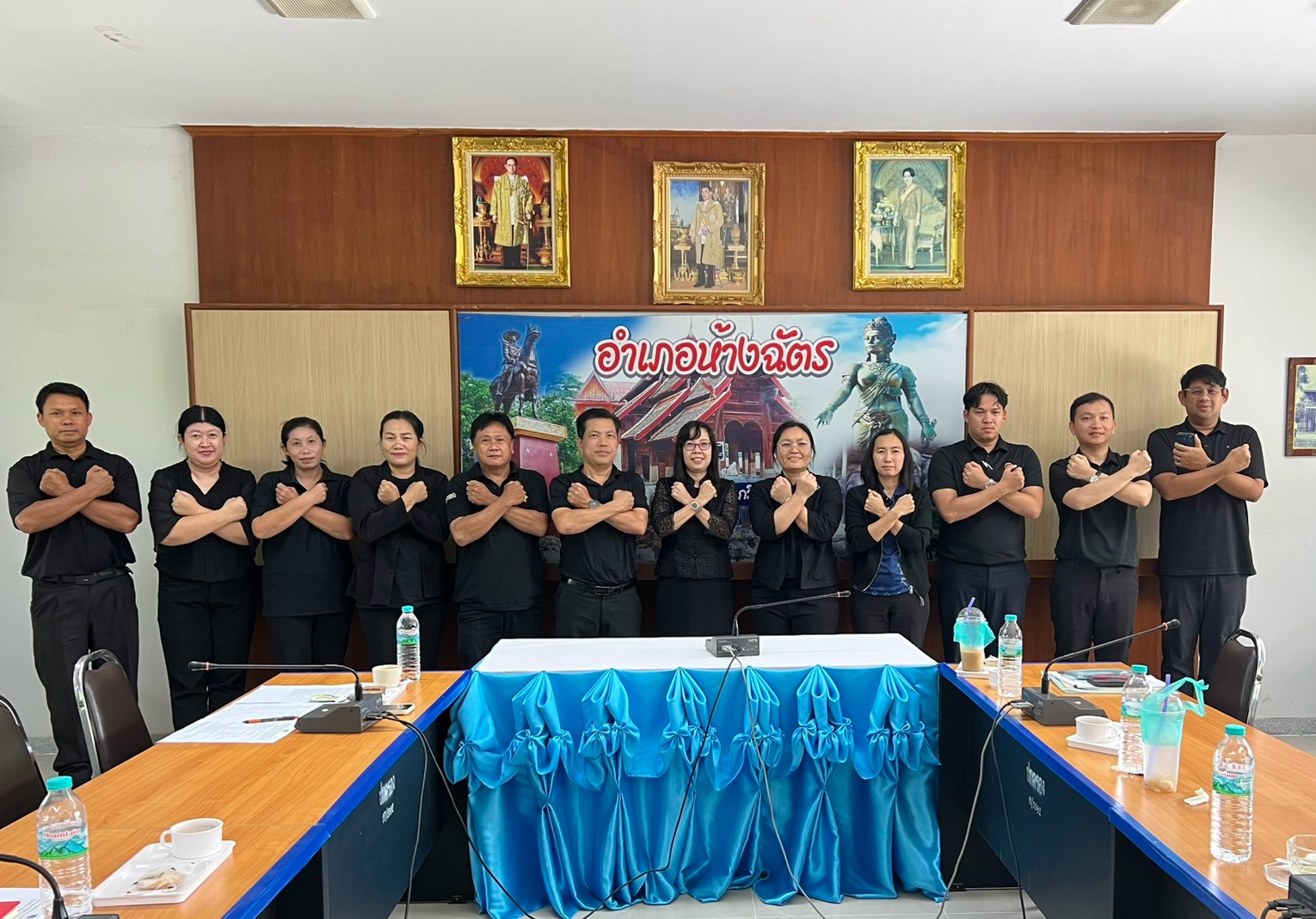 สำนักงานพัฒนาชุมชนอำเภอห้างฉัตร จังหวัดลำปาง : สนับสนุนการดำเนินงานโครงการส่งเสริมการพัฒนาชุมชนธรรมาภิบาล กิจกรรมติดตามและประเมินผลแบบ Focus Group ครั้งที่ 3