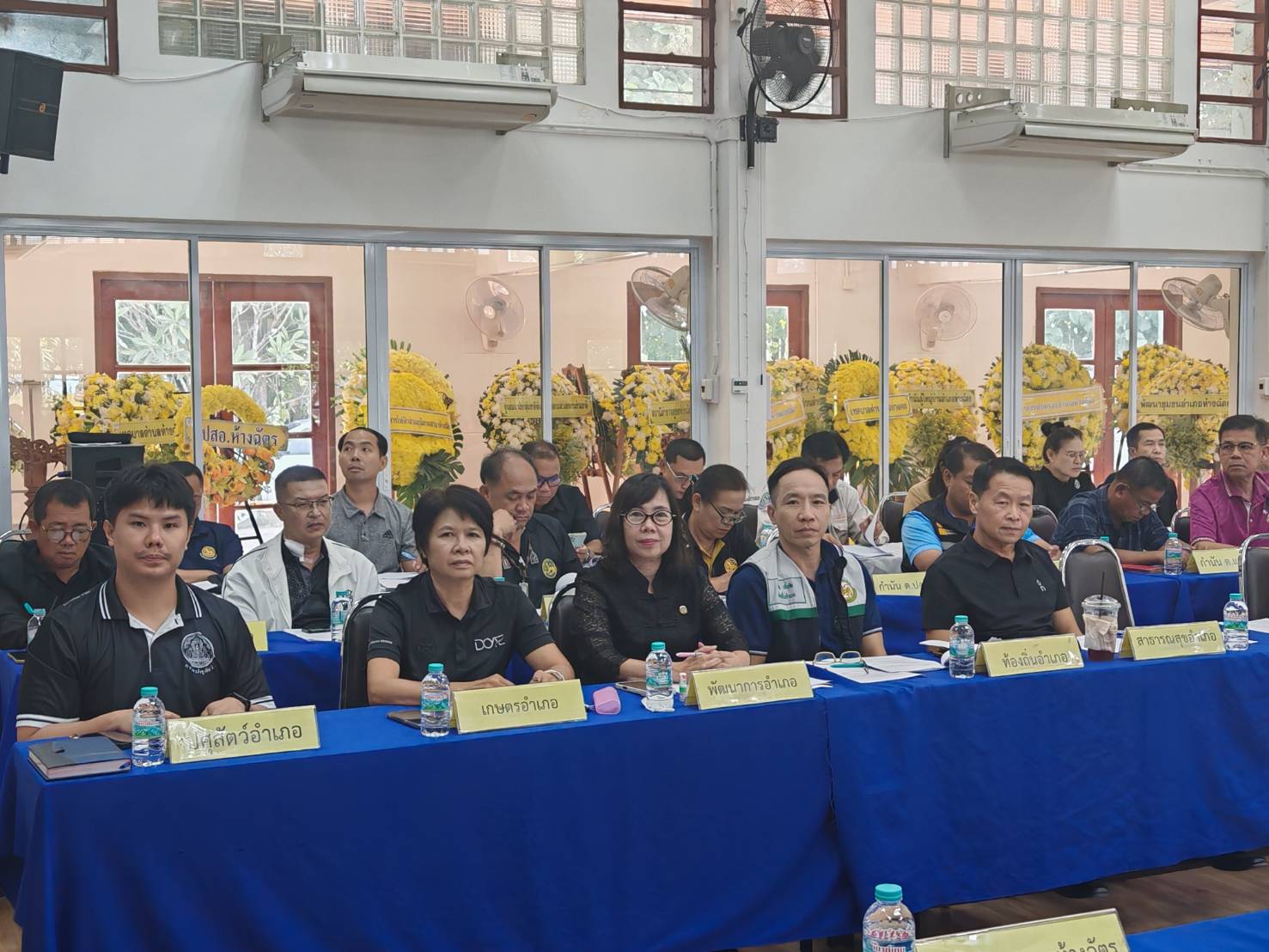 พช.ห้างฉัตร ร่วมประชุมคณะกรรมการอำนวยการจัดงานพิธีถวายดอกไม้จันทน์ ครั้งที่ 1/2569 