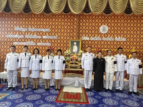 พช.ห้างฉัตร เข้าร่วมพิธีบำเพ็ญกุศล ในวาระครบ 50 วัน (ปัญญาสมวาร)  แห่งการสิ้นพระชนม์ ถวายเป็นพระกุศลแด่สมเด็จพระเจ้าลูกเธอ เจ้าฟ้าพัชรกิติยาภา นเรนทิราเทพยวดี กรมหลวงราชสาริณีสิริพัชร มหาวัชรราชธิดา